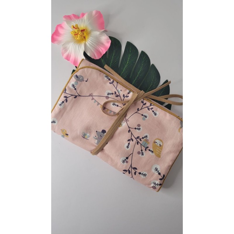 Pochette porte accessoires cheveux